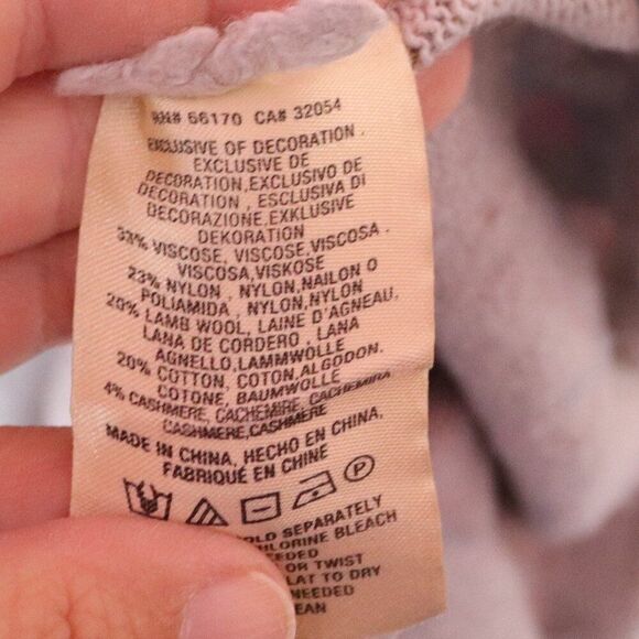 Angel of the North | Floral Lambswool Sweater XS - Picture 7 of 8